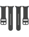 Silikonowy pasek Bizon Strap Watch Silicone G do Samsung Galaxy Watch 8 40mm / 44mm / 8 Classic 46mm szary