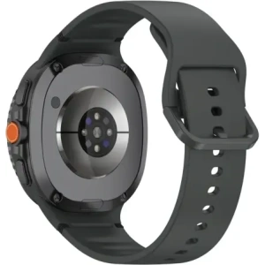 Silikonowy pasek Bizon Strap Watch Silicone G do Samsung Galaxy Watch 8 40mm / 44mm / 8 Classic 46mm szary
