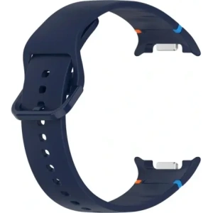 Silikonowy pasek Bizon Strap Watch Silicone G do Samsung Galaxy Watch 8 40mm / 44mm / 8 Classic 46mm granatowy