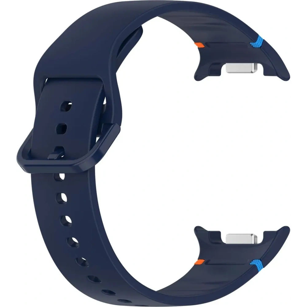 Silikonowy pasek Bizon Strap Watch Silicone G do Samsung Galaxy Watch 8 40mm / 44mm / 8 Classic 46mm granatowy