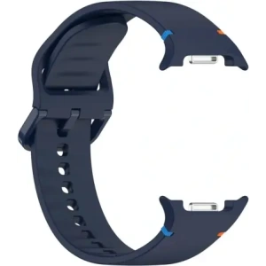 Silikonowy pasek Bizon Strap Watch Silicone G do Samsung Galaxy Watch 8 40mm / 44mm / 8 Classic 46mm granatowy