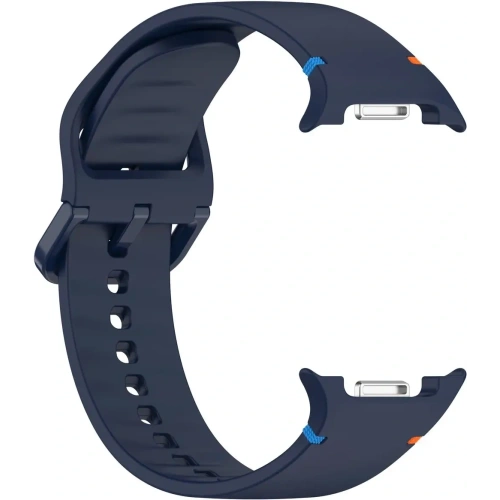 Silikonowy pasek Bizon Strap Watch Silicone G do Samsung Galaxy Watch 8 40mm / 44mm / 8 Classic 46mm granatowy