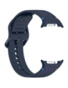 Silikonowy pasek Bizon Strap Watch Silicone G do Samsung Galaxy Watch 8 40mm / 44mm / 8 Classic 46mm granatowy