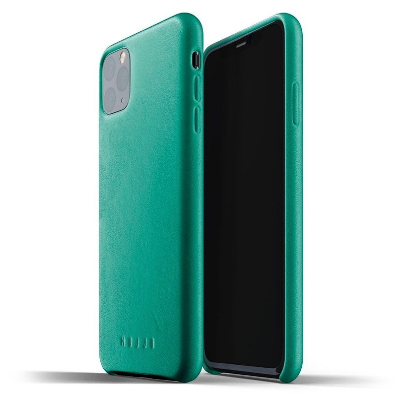 Mujjo Distributor - 8718546172151 - MUJ013GRN - Mujjo Full Leather Case Apple iPhone 11 Pro Max (green) - B2B homescreen