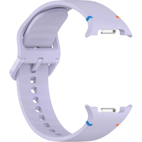 Silikonowy pasek Bizon Strap Watch Silicone G do Samsung Galaxy Watch 8 40mm / 44mm / 8 Classic 46mm jasnofioletowy