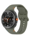 Silikonowy pasek Bizon Strap Watch Silicone G do Samsung Galaxy Watch 8 40mm / 44mm / 8 Classic 46mm ciemnozielony