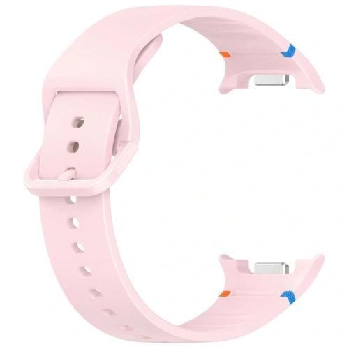 Silikonowy pasek Bizon Strap Watch Silicone G do Samsung Galaxy Watch 8 40mm / 44mm / 8 Classic 46mm różowy