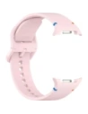 Silikonowy pasek Bizon Strap Watch Silicone G do Samsung Galaxy Watch 8 40mm / 44mm / 8 Classic 46mm różowy
