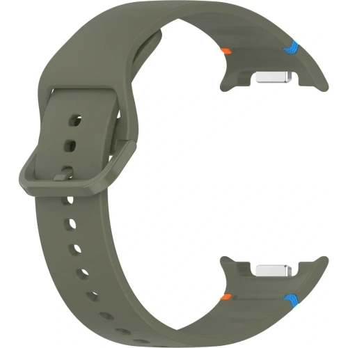 Silikonowy pasek Bizon Strap Watch Silicone G do Samsung Galaxy Watch 8 40mm / 44mm / 8 Classic 46mm ciemnozielony