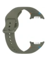Silikonowy pasek Bizon Strap Watch Silicone G do Samsung Galaxy Watch 8 40mm / 44mm / 8 Classic 46mm ciemnozielony