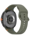Silikonowy pasek Bizon Strap Watch Silicone G do Samsung Galaxy Watch 8 40mm / 44mm / 8 Classic 46mm ciemnozielony