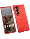 Pancerne etui Bizon Case Tur do Samsung Galaxy Z Fold7 czerwone