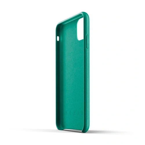 Etui Mujjo Full Leather Case Apple iPhone 11 Pro Max (zielone)