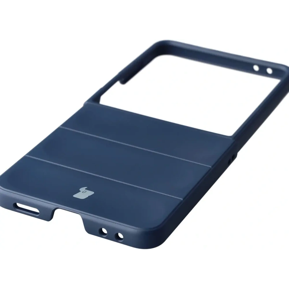 Pancerne etui Bizon Case Tur do Samsung Galaxy Z Flip7 granatowe