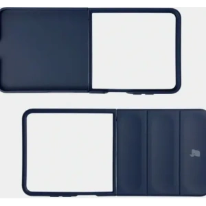 Pancerne etui Bizon Case Tur do Samsung Galaxy Z Flip7 granatowe