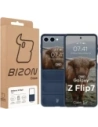 Pancerne etui Bizon Case Tur do Samsung Galaxy Z Flip7 granatowe