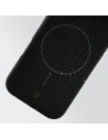 Silikonowe etui z pierścieniem magnetycznym Bizon Soft Case Magnetic do Samsung Galaxy S24 Ultra czarne