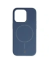 Silikonowe etui z pierścieniem magnetycznym Bizon Soft Case Magnetic do Apple iPhone 14 Pro granatowe