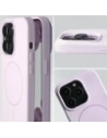Silikonowe etui z pierścieniem magnetycznym Bizon Soft Case Magnetic do Apple iPhone 14 Pro jasnofioletowe