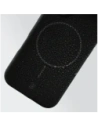 Silikonowe etui z pierścieniem magnetycznym Bizon Soft Case Magnetic do Apple iPhone 15 Plus czarne