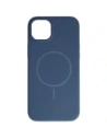 Silikonowe etui z pierścieniem magnetycznym Bizon Soft Case Magnetic do Apple iPhone 15 Plus granatowe