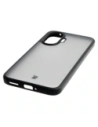 Etui Bizon Case Angelo do Xiaomi POCO F7 przydymione z czarną ramką