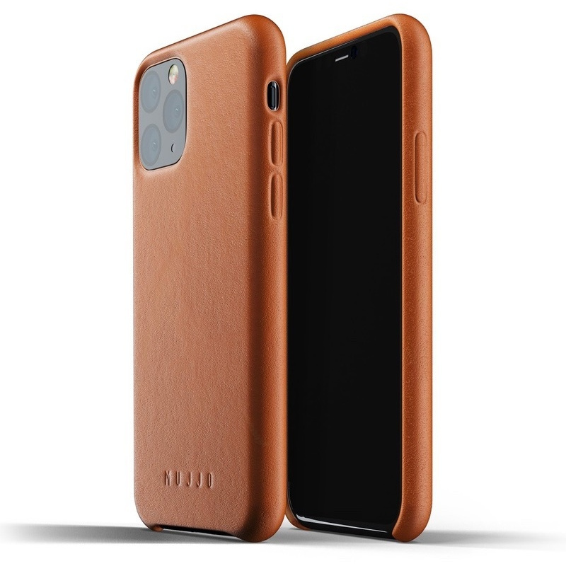 Mujjo Distributor - 8718546172045 - MUJ017BR - Mujjo Full Leather Case Apple iPhone 11 Pro (brown) - B2B homescreen