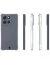 Elastyczne etui + 2x folia na ekran Bizon Case Clear Pack do Motorola Moto G86 Power 5G