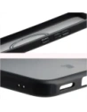 Etui z pierścieniem magnetycznym Bizon Case MatteO do Xiaomi POCO F7 przydymione-czarne