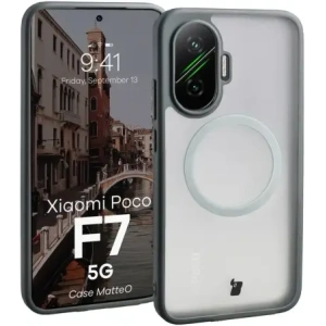 Bizon Case MatteO Magnetic Xiaomi POCO F7 füstös szürke