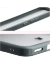 Etui z pierścieniem magnetycznym Bizon Case MatteO do Xiaomi POCO F7 przydymione-szare