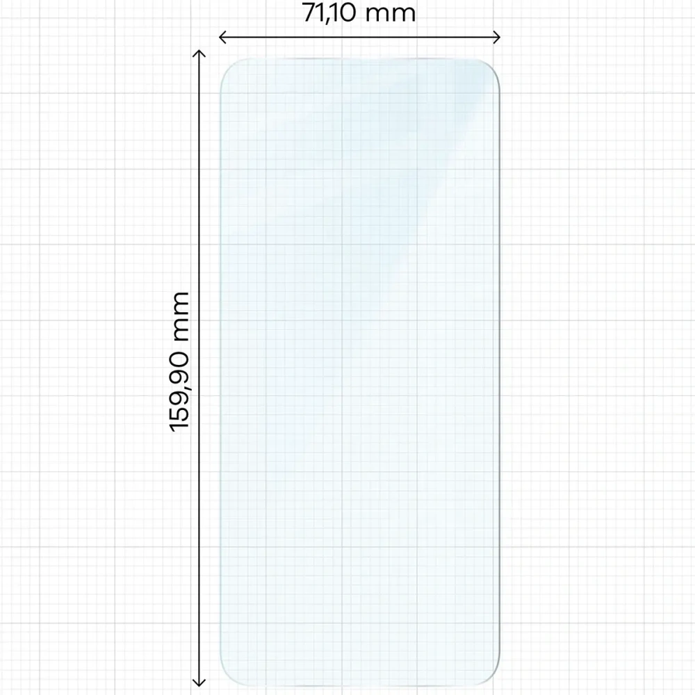 Szkło hartowane Bizon Glass Clear 2 do Realme C71 4G