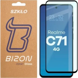 Bizon Glass Edge 2 Realme C71 4G ramă neagră