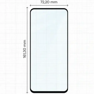 Bizon Glass Edge 2 Realme C71 4G ramă neagră