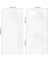 Folia hydrożelowa na tył i przód Bizon Glass Hydrogel Set do Samsung Galaxy Z Flip7