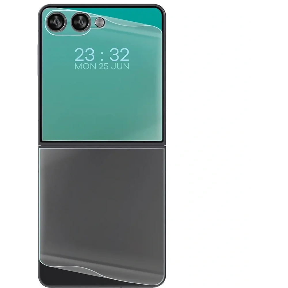 Folia hydrożelowa na tył i przód Bizon Glass Hydrogel Set do Samsung Galaxy Z Flip7