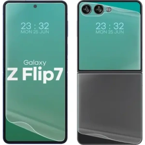 Folia hydrożelowa na tył i przód Bizon Glass Hydrogel Set do Samsung Galaxy Z Flip7