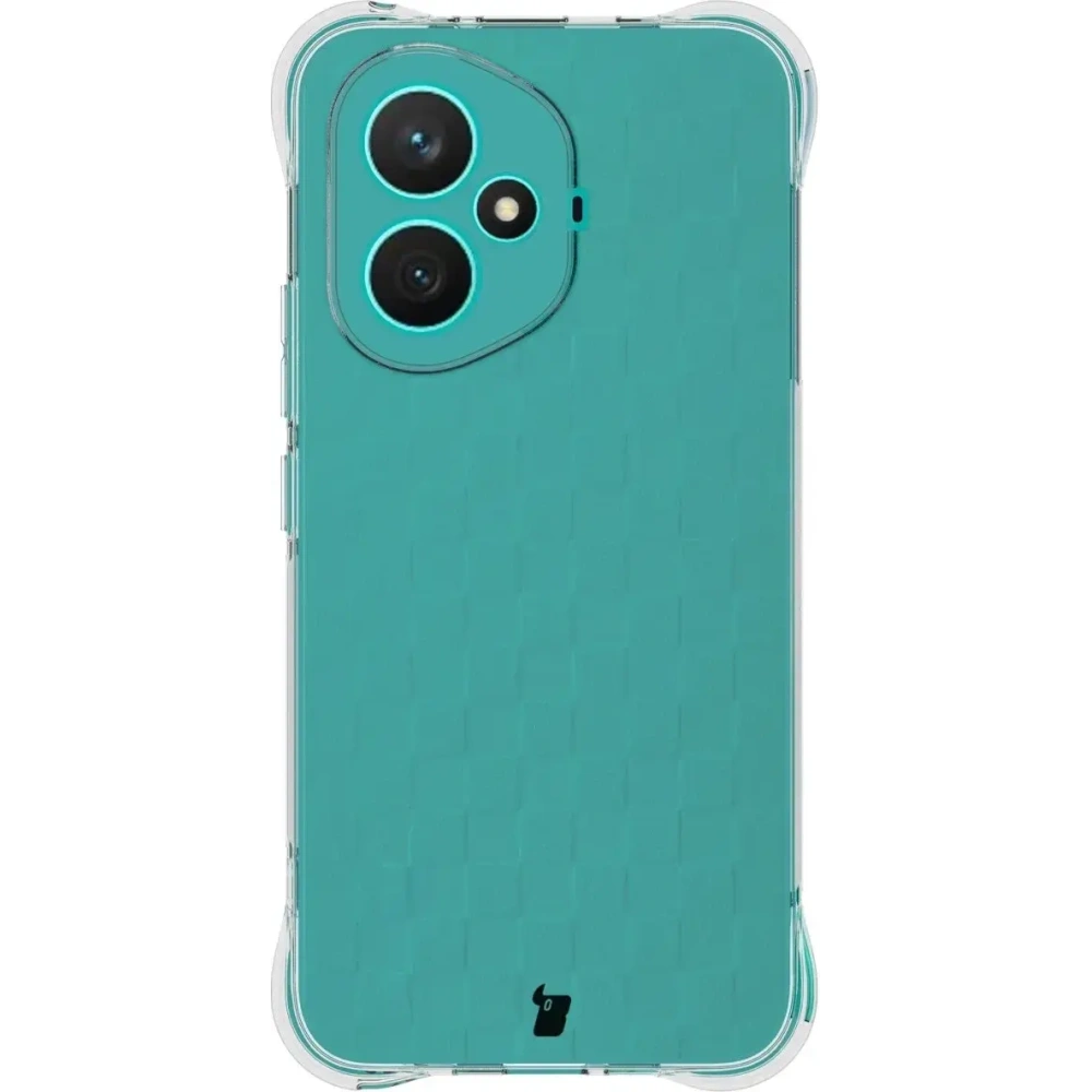 Elastyczne etui + 2x folia na ekran Bizon Case Clear Pack do Honor 400