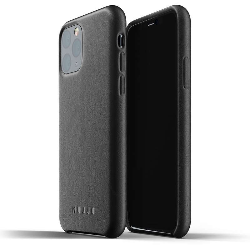 Mujjo Distributor - 8718546172052 - MUJ018BLK - Mujjo Full Leather Case Apple iPhone 11 Pro (black) - B2B homescreen