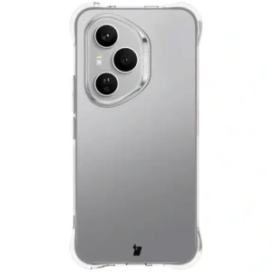 Elastyczne etui + 2x folia na ekran Bizon Case Clear Pack do Honor 400 Pro