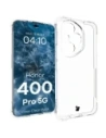 Elastyczne etui + 2x folia na ekran Bizon Case Clear Pack do Honor 400 Pro