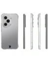 Elastyczne etui + 2x folia na ekran Bizon Case Clear Pack do Honor 400 Pro
