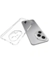 Elastyczne etui + 2x folia na ekran Bizon Case Clear Pack do Honor 400 Pro