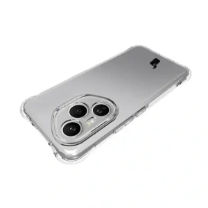 Elastyczne etui + 2x folia na ekran Bizon Case Clear Pack do Honor 400 Pro