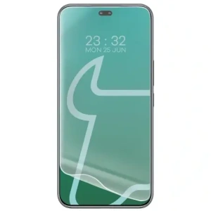 Bizon Case Clear Pack Hülle + 2x Displayschutzfolie für Honor 400 Pro