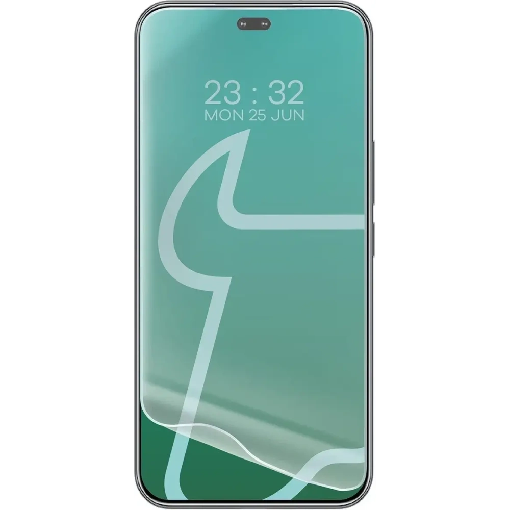 Elastyczne etui + 2x folia na ekran Bizon Case Clear Pack do Honor 400 Pro