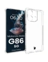 Elastyczne etui Bizon Case Salpa do Motorola Moto G86 5G przezroczyste
