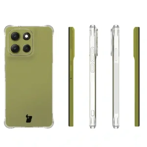 Elastyczne etui Bizon Case Salpa do Motorola Moto G86 5G przezroczyste