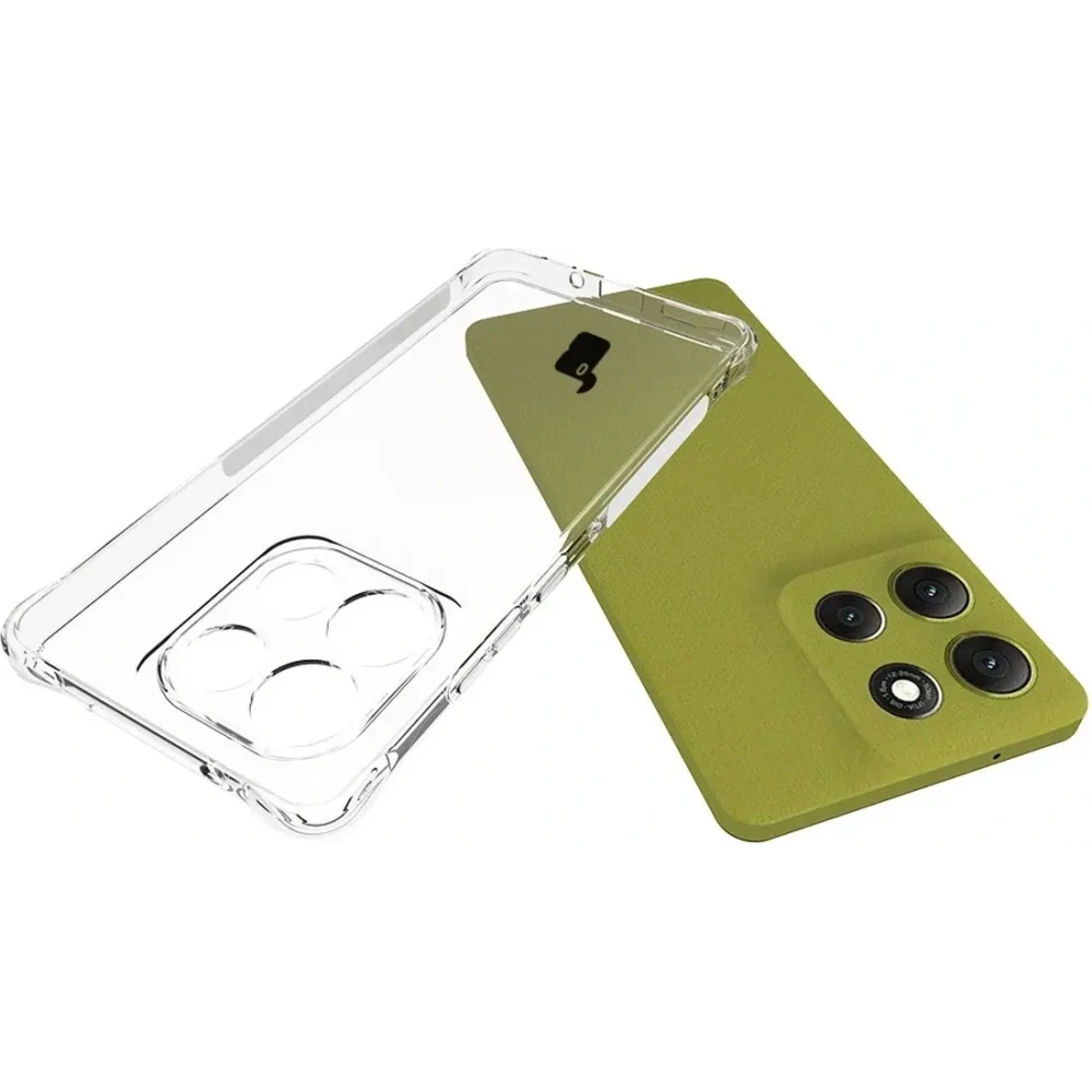 Elastyczne etui Bizon Case Salpa do Motorola Moto G86 5G przezroczyste