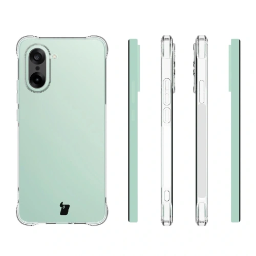 Elastyczne etui Bizon Case Salpa do OnePlus Nord CE5 5G przezroczyste